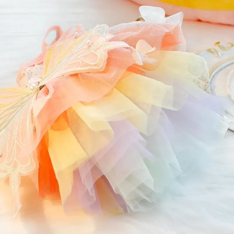 Royal Silk Princess Dog Dress: Elegant Outfit for Stylish Pups