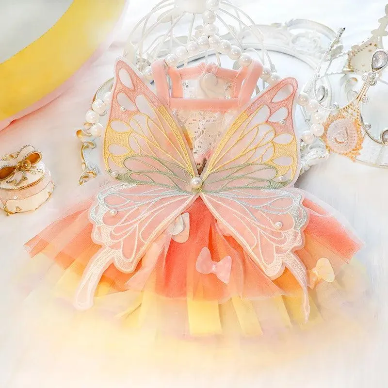 Royal Silk Princess Dog Dress: Elegant Outfit for Stylish Pups