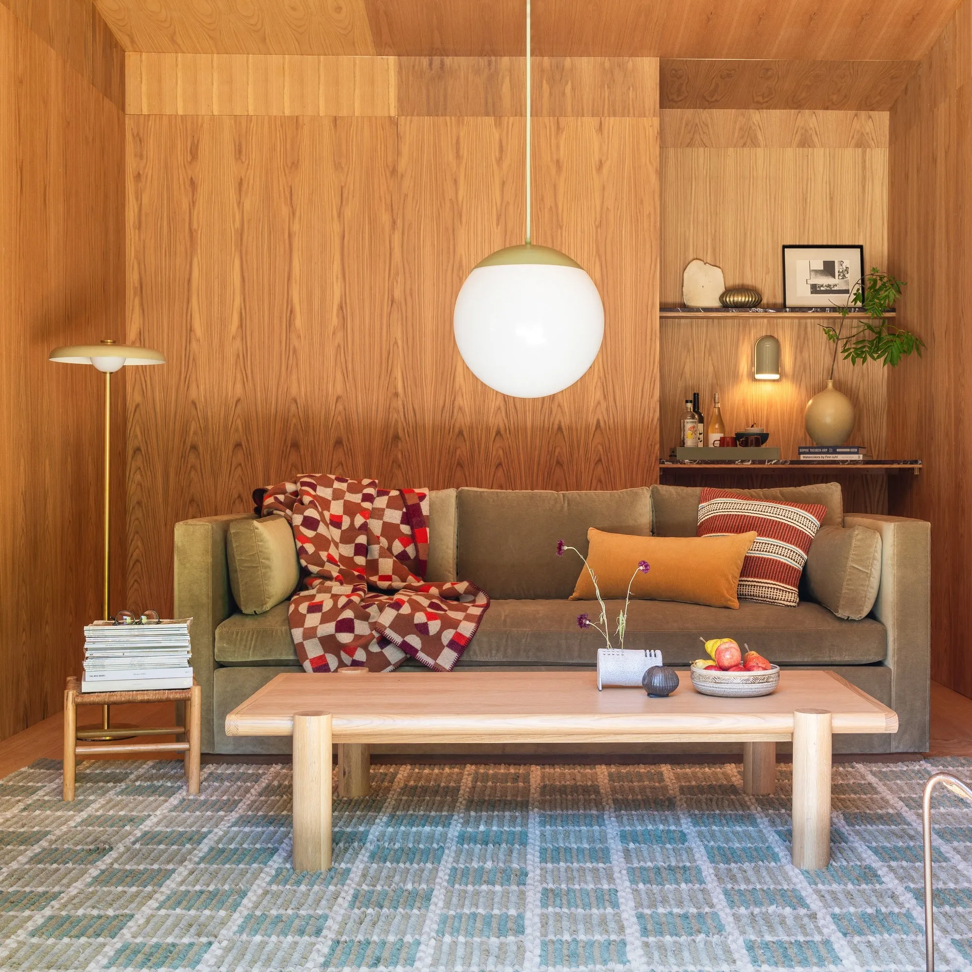 Schoolhouse x Pendleton® Hopscotch Wool Blanket