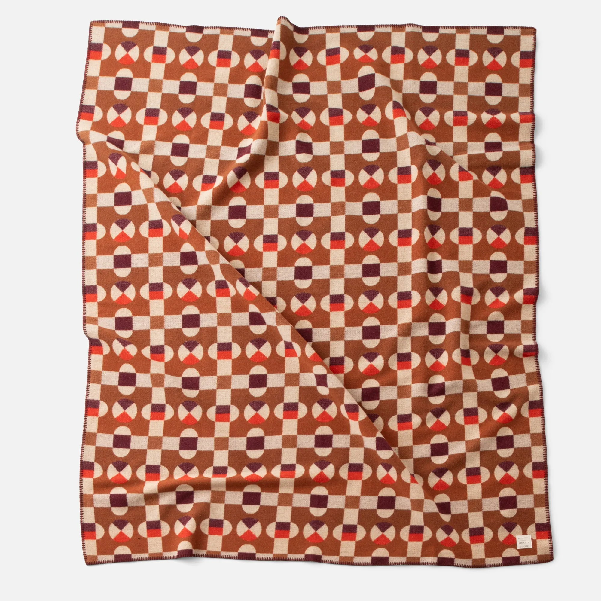 Schoolhouse x Pendleton® Hopscotch Wool Blanket