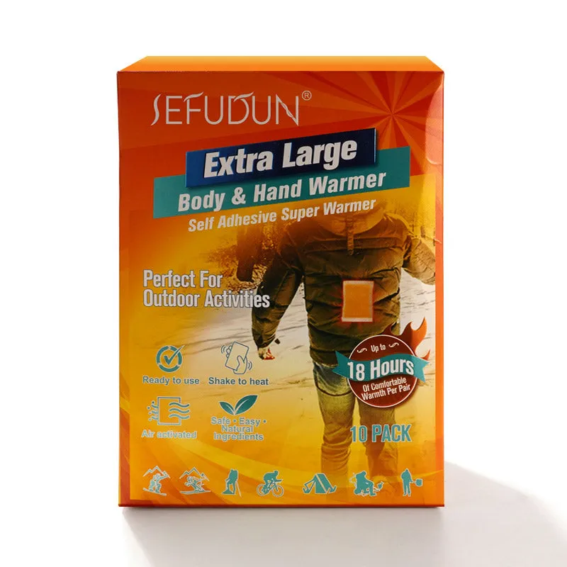 Sefudun Hand Warmer Value Pack Warmer patch 10 Pair