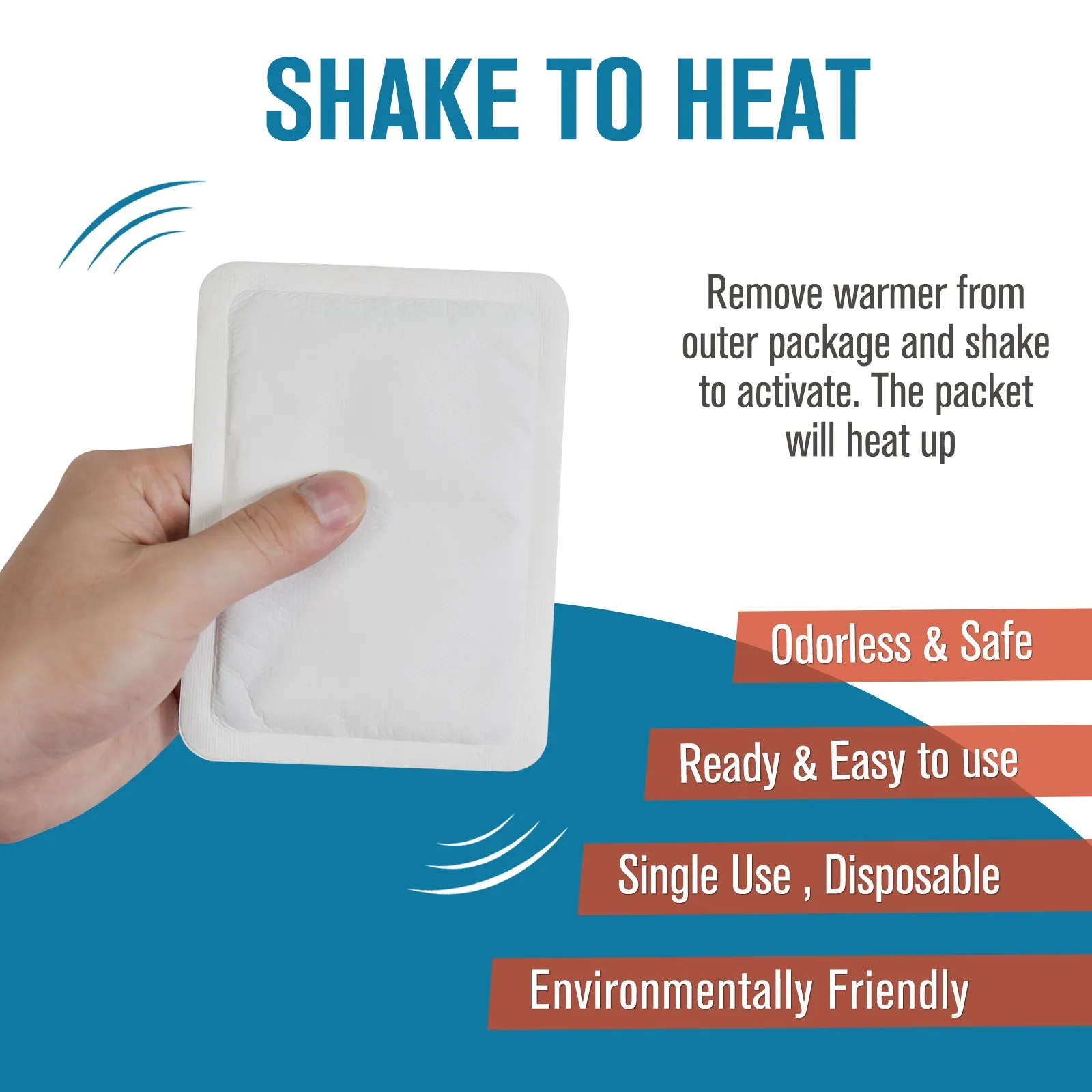 Sefudun Hand Warmer Value Pack Warmer patch 10 Pair