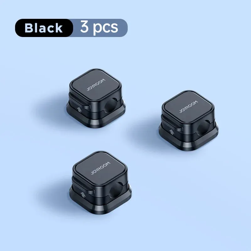 Self-Adhesive Magnetic Cable Clips Organizers (6pcs)