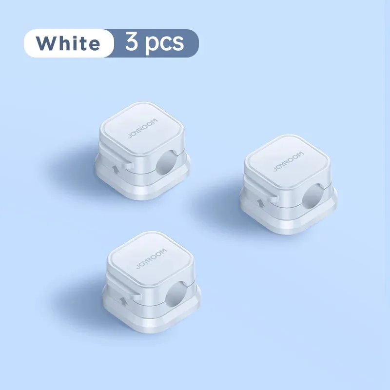 Self-Adhesive Magnetic Cable Clips Organizers (6pcs)
