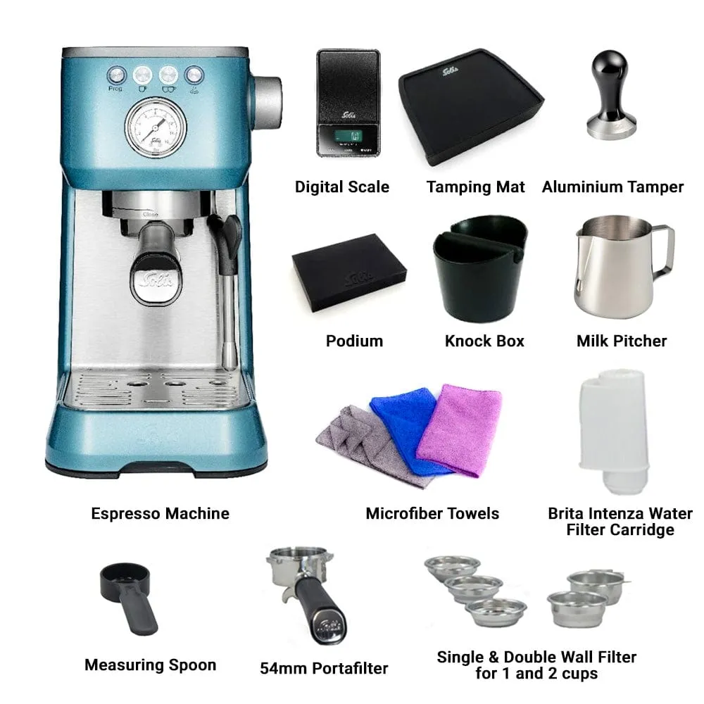 Solis Perfetta Plus Espresso Machine | Coffee Machine | Combo