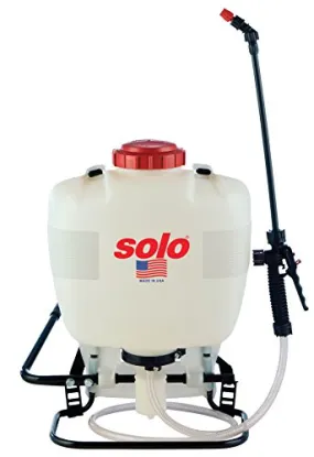 SOLO 10207 4Gl Backpack Sprayer, white
