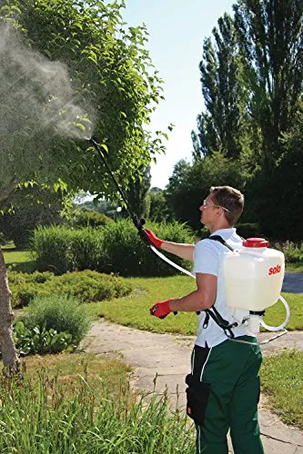 SOLO 10207 4Gl Backpack Sprayer, white