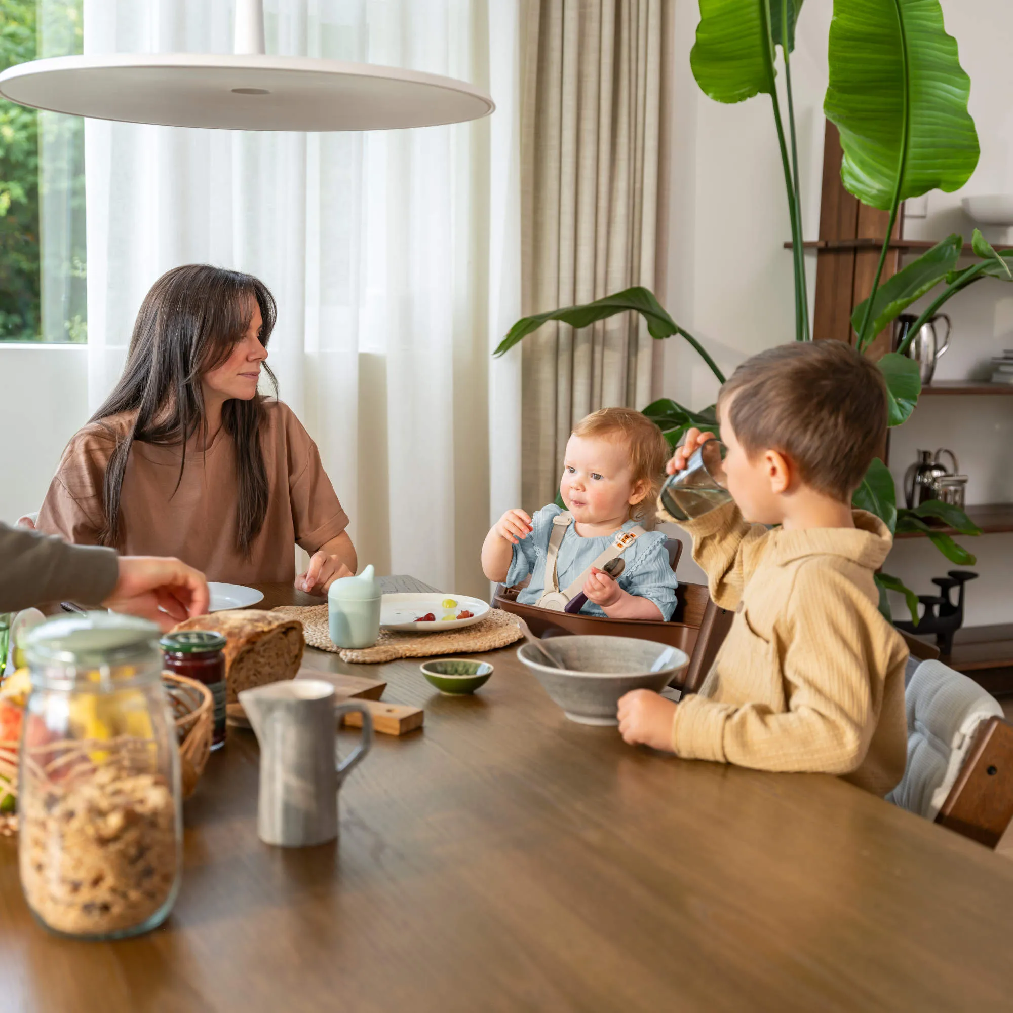 Stokke Tripp Trapp High Chair² Oak with Cushion   Stokke Tray