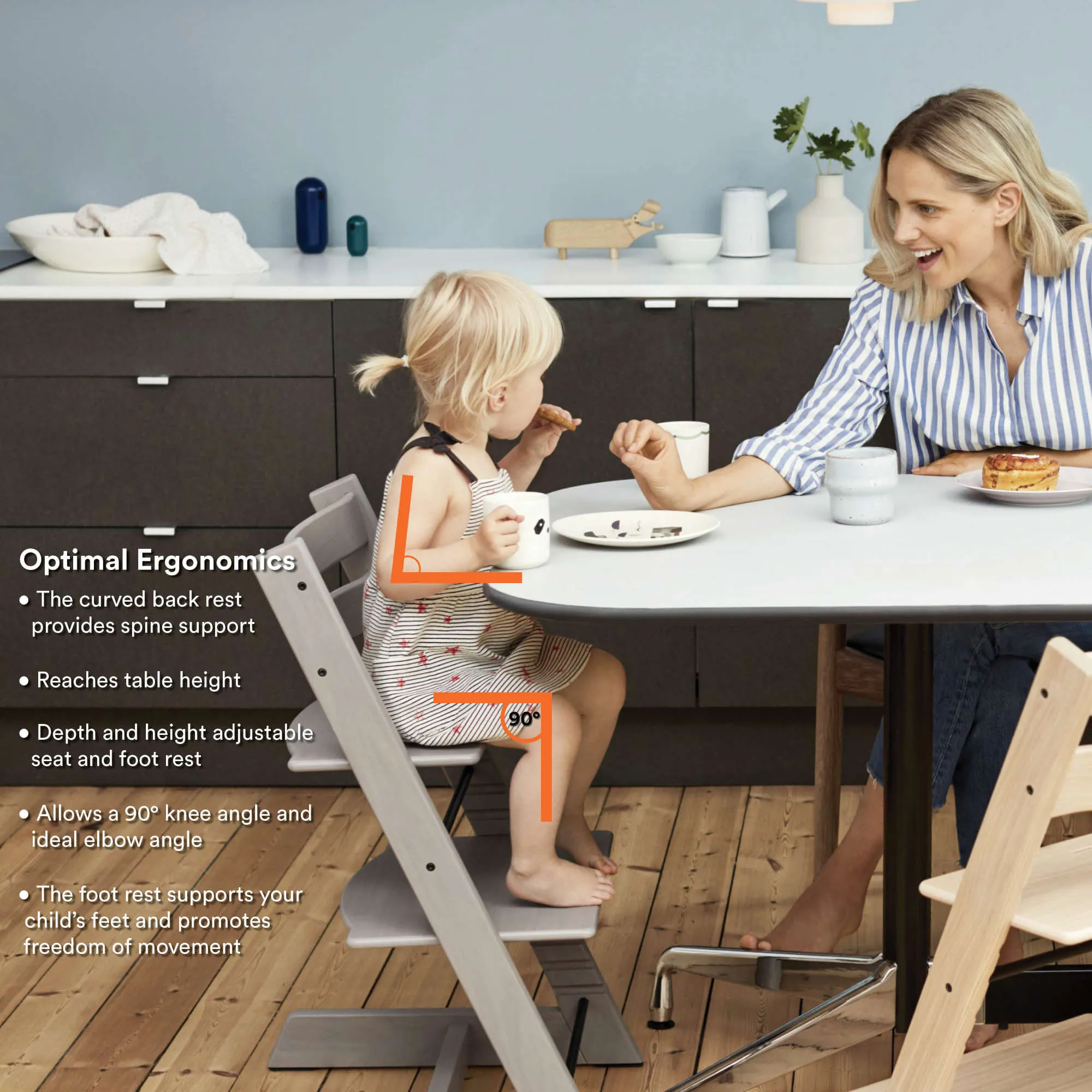 Stokke Tripp Trapp High Chair² with Cushion   Stokke Tray