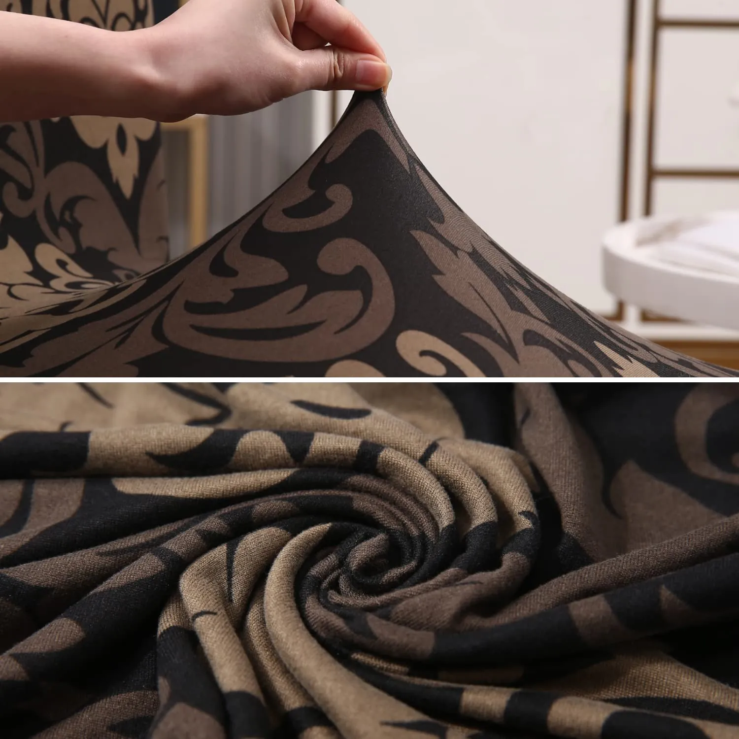 Stretchable Chair Covers, Royal Black