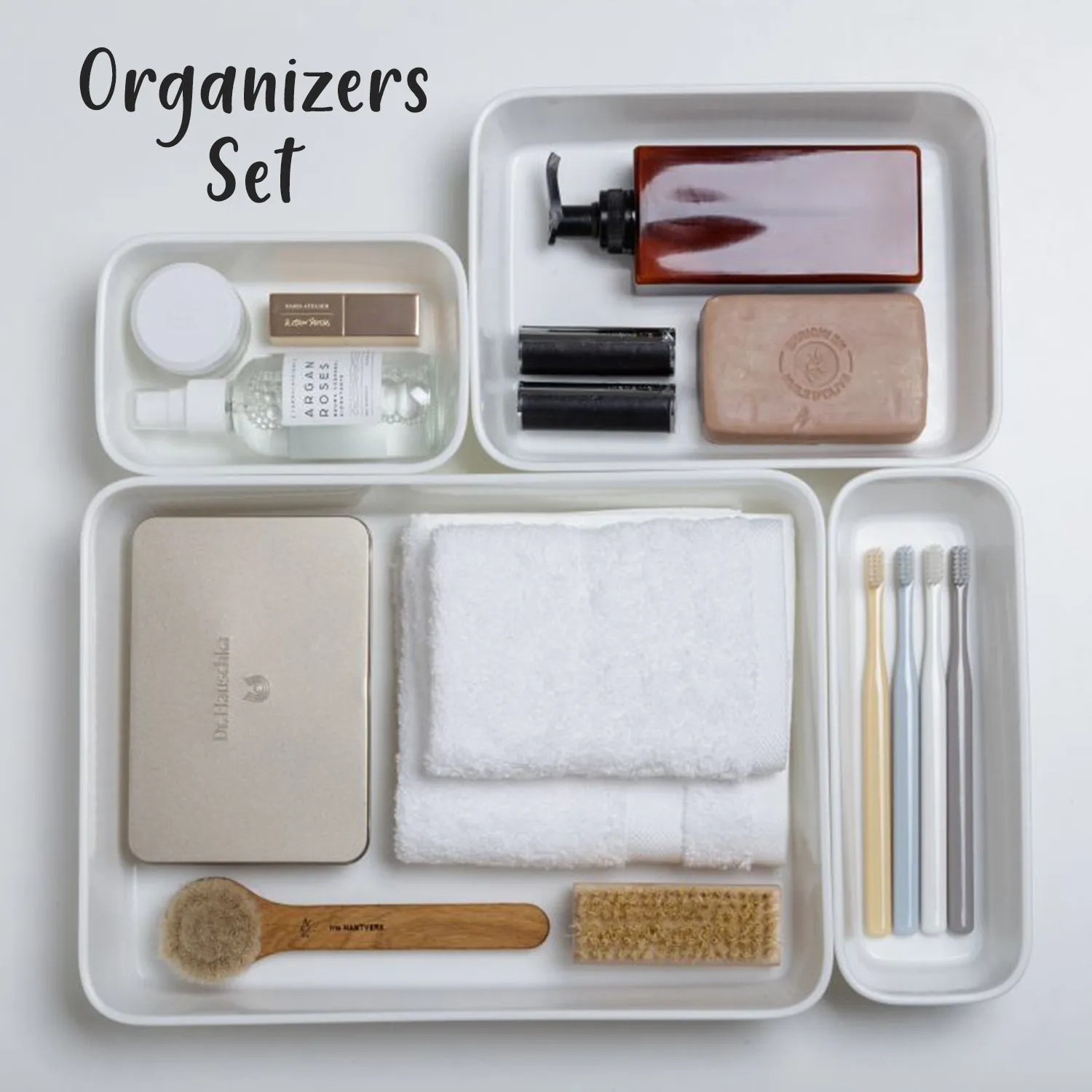 T0125.00 Tatay 4 Organizers Set (Grey)