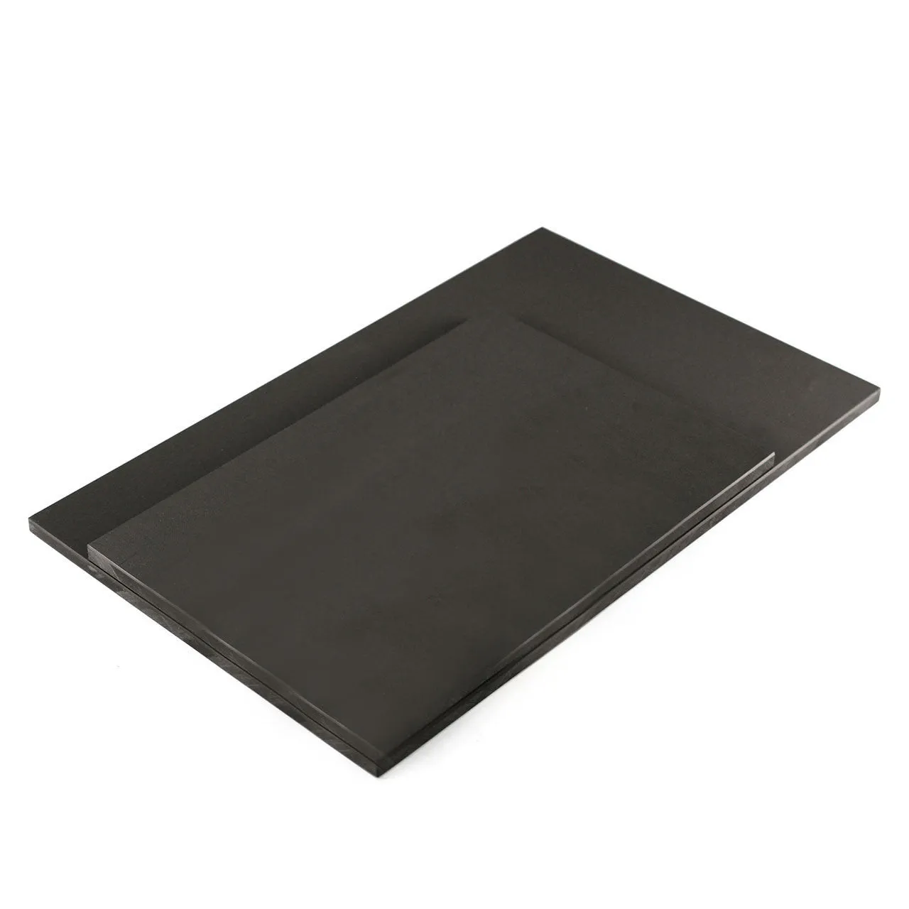Tenryo Black Embossed High Contrast Cutting Board 11.8" x 7.9" x 0.4"