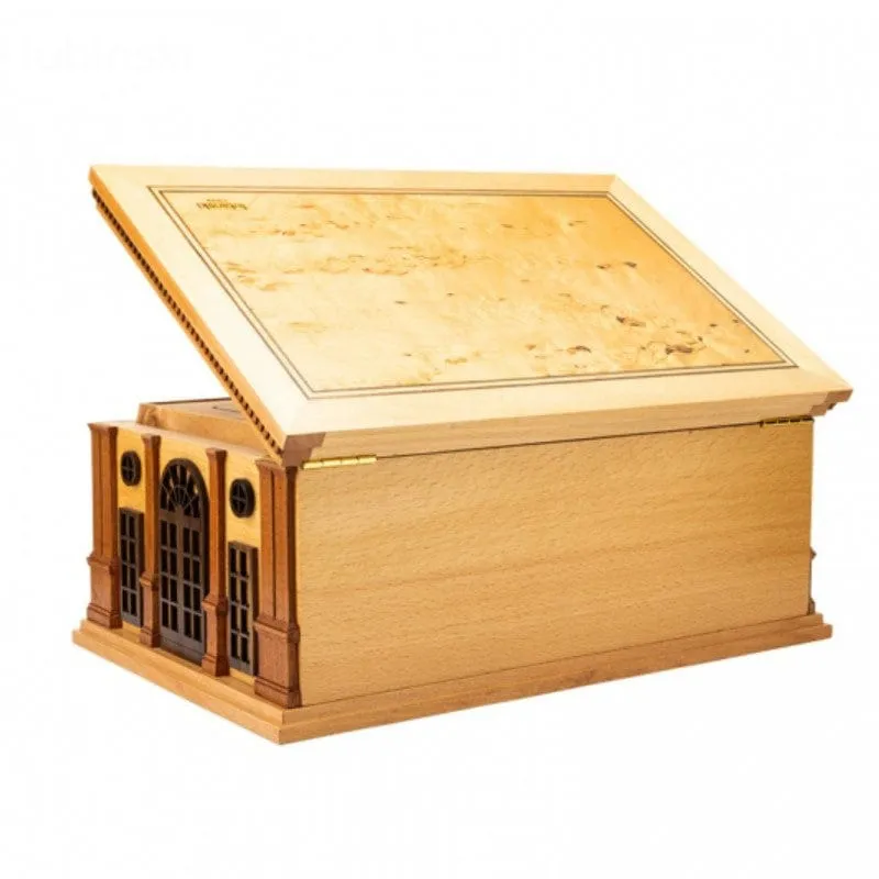 The Grand Aristocrat Desktop Humidor | 80 Cigars