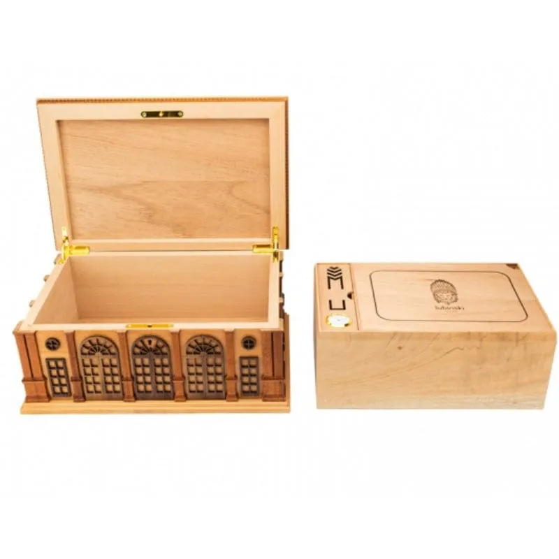 The Grand Aristocrat Desktop Humidor | 80 Cigars