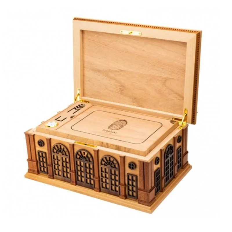 The Grand Aristocrat Desktop Humidor | 80 Cigars
