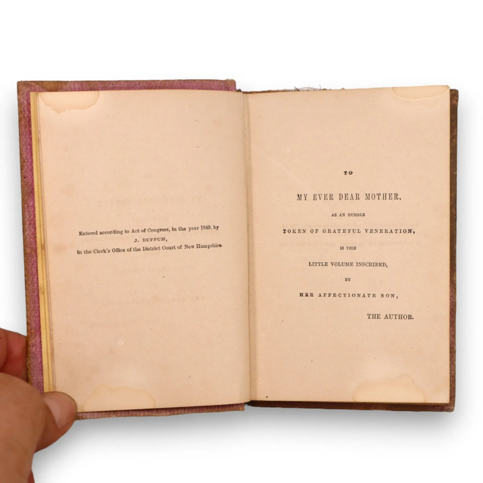 The Lady's Present or Beauties of Female Character 1849 A I Cummings, M. D.
