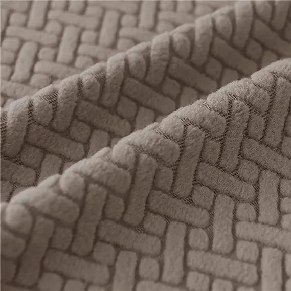 Trendily Premium Wrinkle-Free Stretchable | Elastic Stretchable | Washable Stuff |  | Emboss Chair Covers | Plain Mouse (CC-117)