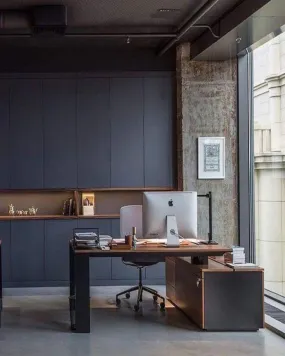Triton Brown Director Table | Modern director tables