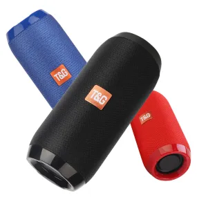 TWS Bluetooth-compatible Portable Waterproof Speaker with Bass Stereo and Support FM Radio