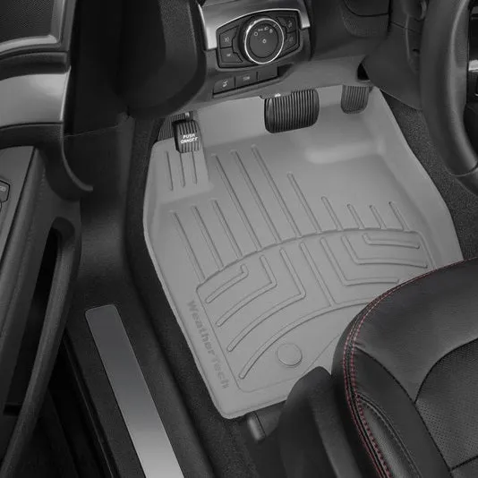 WeatherTech Grey FloorLiner HP - Front Crewmax | 2022-2025 Toyota Tundra