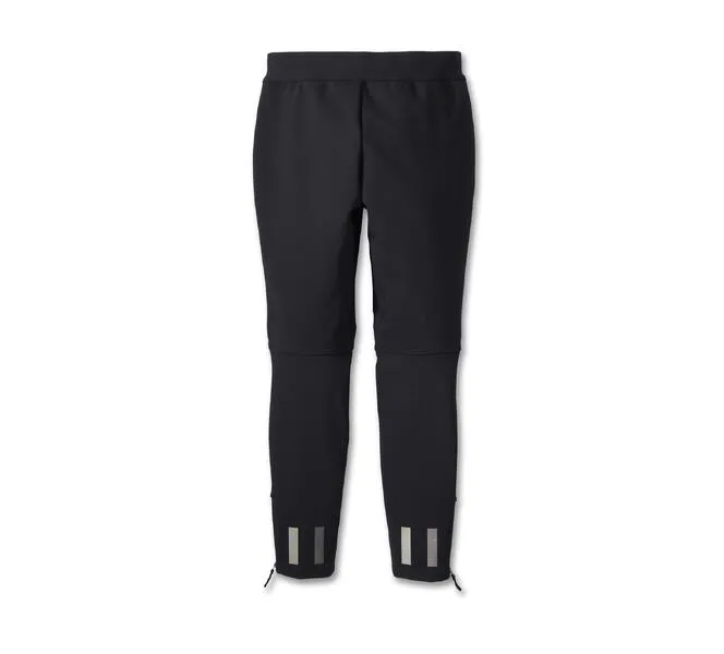 Women's Vapor Mixed Media Leather Moto Riding Pant