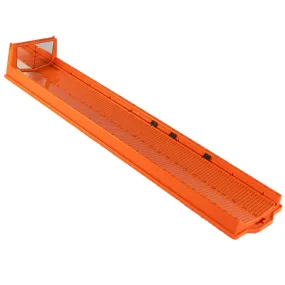 YakAttack LeaderBoard - 28" Measuring Board with Built-In Identifier Holders and Cull Tabs, Orange