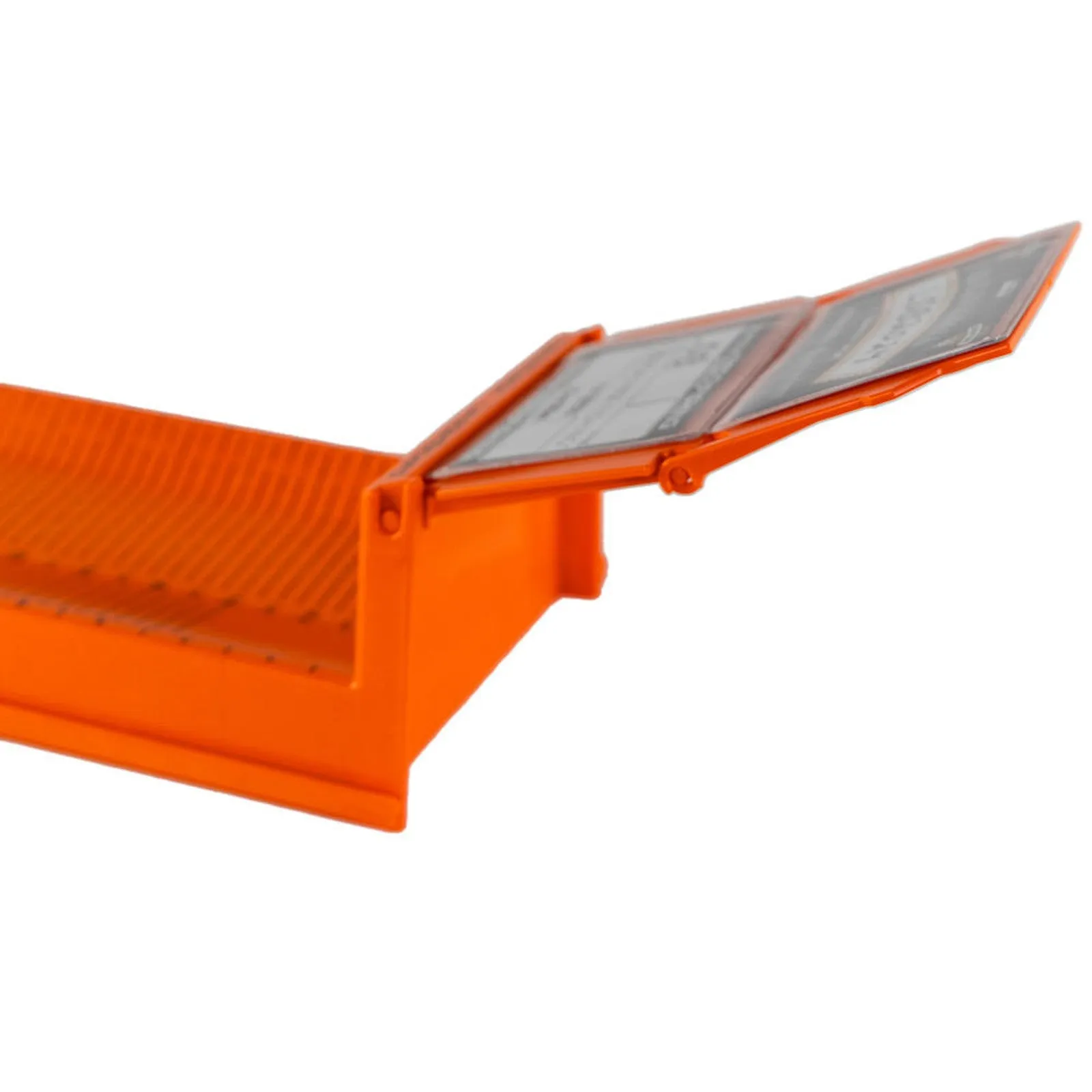 YakAttack LeaderBoard - 28" Measuring Board with Built-In Identifier Holders and Cull Tabs, Orange