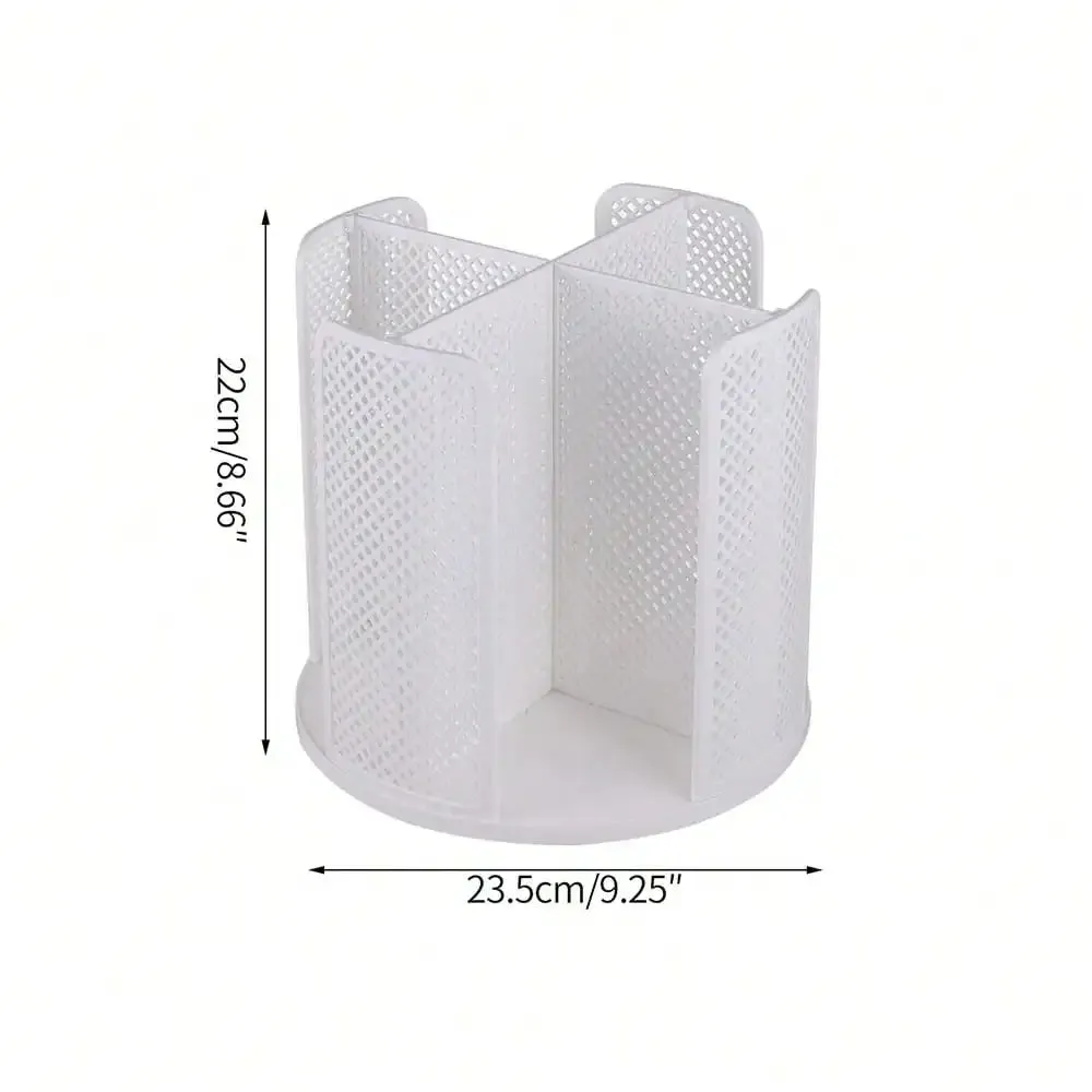 Yeknu Cup Storage Rack 360° Rotatable Cup And Lid Holder Dispenser Organizer For Home Kitchen Restaurant Bar