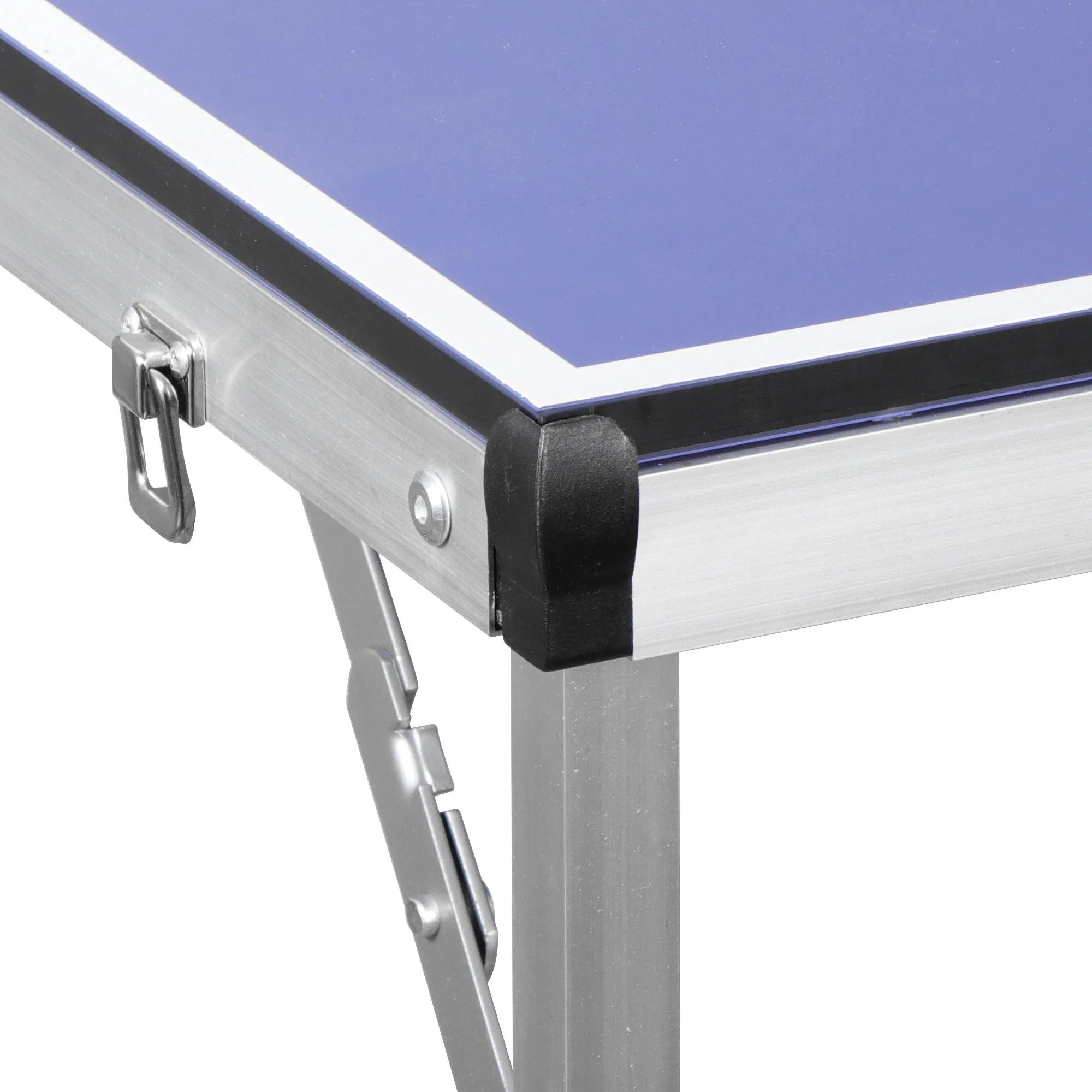 ZENY™ 6ft Portable Tennis Table Foldable Ping Pang Table with Net 2 Ping Pong Paddles 3 Balls