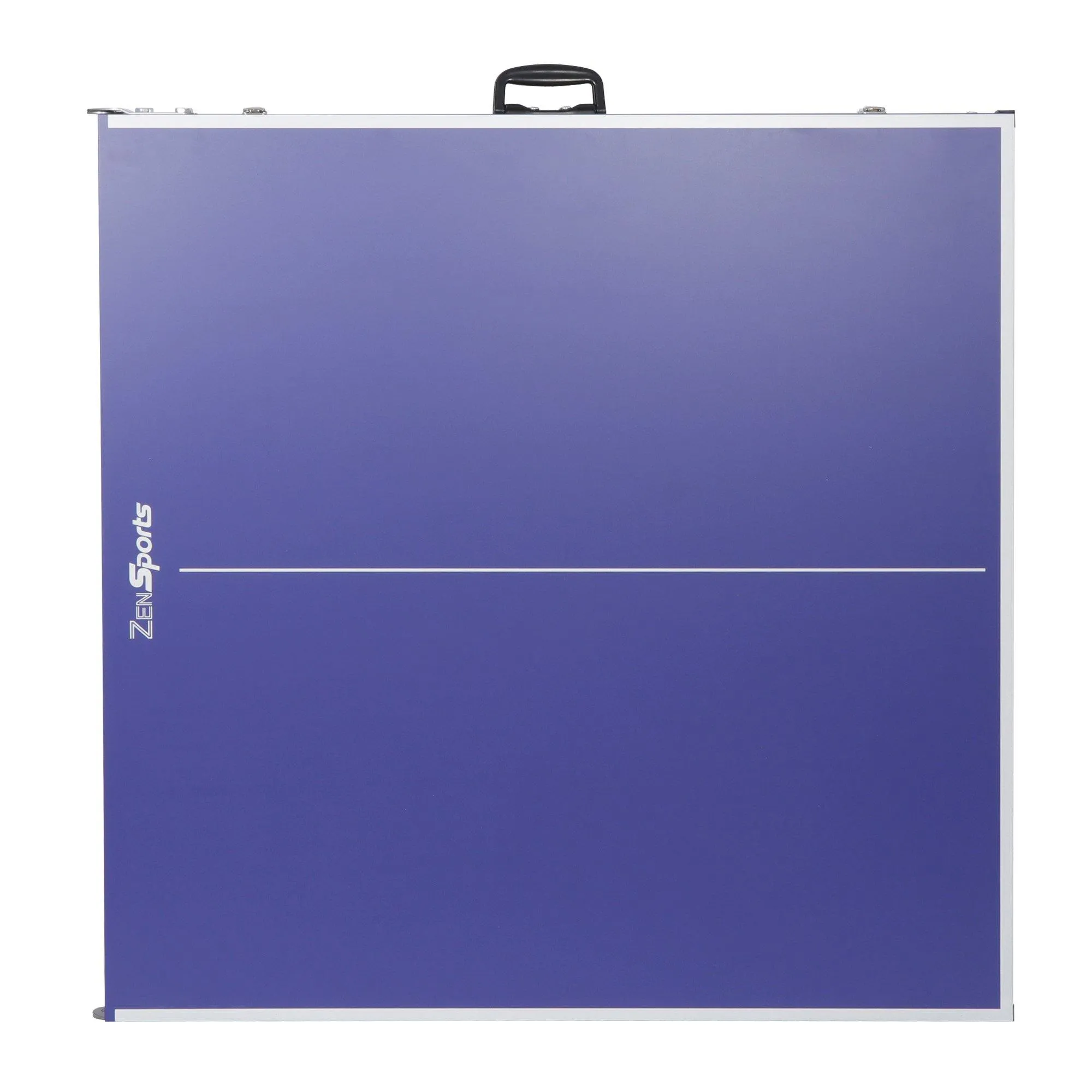 ZENY™ 6ft Portable Tennis Table Foldable Ping Pang Table with Net 2 Ping Pong Paddles 3 Balls