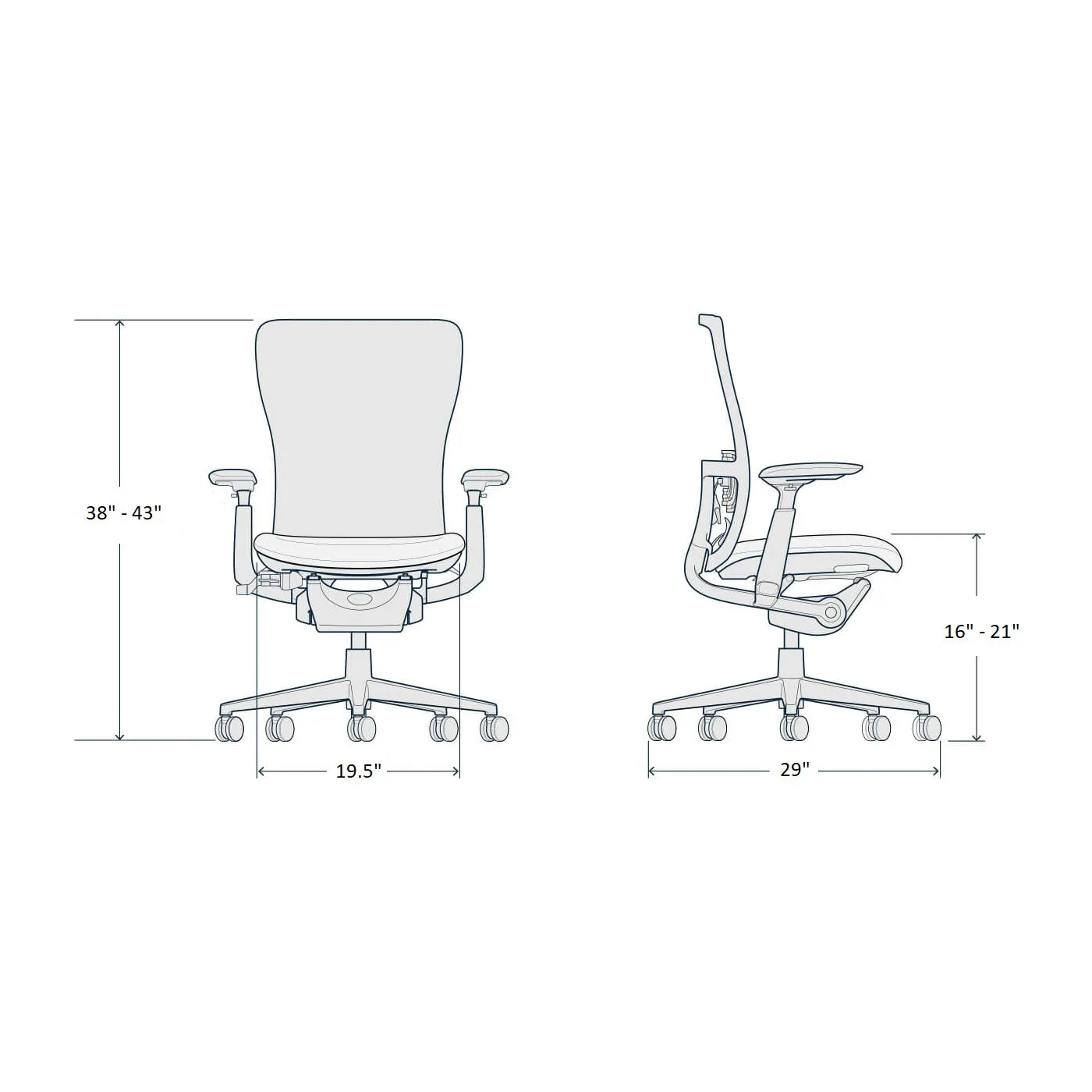Zody Mesh Office Chair